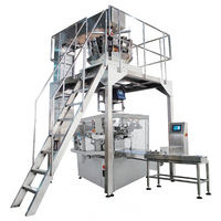 GDS200B-04 Pesadora Multicabezal Servo Automática Multifunción para Patatas, Patas de Pollo, Snacks, Bolsas Preformadas, Bolsas de Papel y Envases Rotatorios de Acero Inoxidable