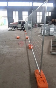 Clôture de <span class=keywords><strong>sécurité</strong></span> en fer à vente chaude, anti-escalade, <span class=keywords><strong>sécurité</strong></span> domestique, montage facile, construction temporaire en Australie, hauteur de 7 pieds - Product Image 4