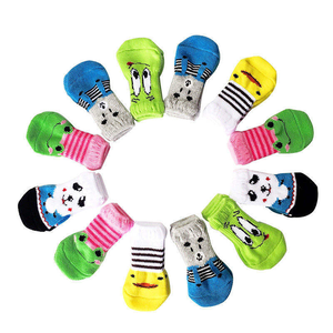 Idées cadeaux de Noël pour chiots Teddy Bichon, couvre-pattes anti-griffures luxueux et mignons pour chats, chaussures d'hiver pour animaux de compagnie de petite taille - Product Image 1