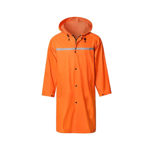 Chaqueta Impermeable con Capucha Reflectante Wesure S4252, Poncho, Ropa de Seguridad para Exteriores - Product Image 4