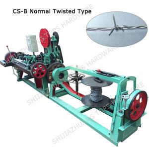 Hoge snelheid, eenvoudig te bedienen automatische machine voor het maken van prikkeldraadgaashekwerk, gebruikt voor het bovenste gedeelte van muren tegen klimmen. - Product Image 2