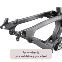 ICAN carbone haut de gamme VTT cadres P9 de carbone de vélo de montagne suspension complète