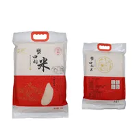 Food Grade Transparent Vacuum Food Grain Rice Packaging Plastic Sealer Bag