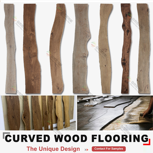 Parquet Plancia in Legno di Rovere Spazzolato e Oliato dal Design Sorprendente 15/3mm Pavimenti in Legno Prefinito Curvi e Dritti - Product Image 5