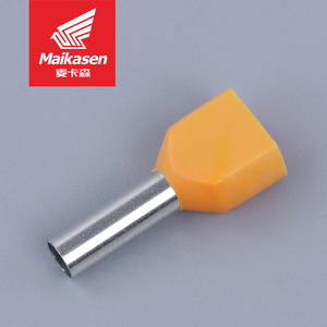 سلسلة Maikasen TE #22/#20/#18/#16/#14/#12/#10/#7/#5/#4/#2/# 1AWG التوأم المعزول دبوس أنبوبي Bootlace نهاية الحبل الطويق المحطة - Product Image 3