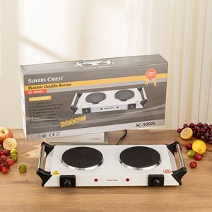 <span class=keywords><strong>Plaque</strong></span> de cuisson électrique simple à deux brûleurs pour cuisine domestique - Product Image 1