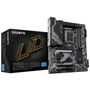 GIGABYTE Z790 D DDR4 ATX Motherboard Support for the 13th and 12th Generation Intel Core Processors with Socket LGA 1700