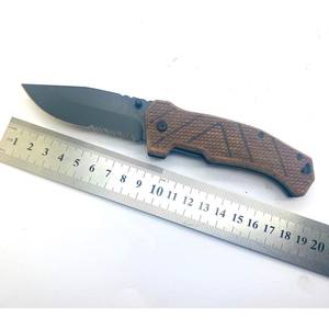 Materiale in acciaio inossidabile tipo utility tattico campeggio all'aperto caccia coltello pieghevole tasca sopravvivenza - Product Image 3