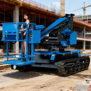 <b>Spider</b> Mini Crane Roof Crane Hoist Hydraulic Telescopic Diesel Track Spyder Crane With Ce - Product Image 2