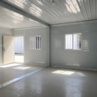 Maison préfabriquée extensible en acier léger pliable facilement, conteneur préfabriqué de 40 pieds ou 20 pieds, villa préfabriquée pliable, 5 chambres avec salle de bain