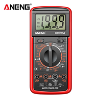 Multimètre numérique ANENG DT9205A-12, 1999 comptes, affichage 4 chiffres, tension AC/DC, courant, testeur 750V AC 1000V DC