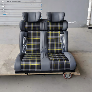 Asientos de Cuero de Lujo Cómodos para <span class=keywords><strong>Furgonetas</strong></span> DOS, Asiento Cama Plegable Compatible con Ford Transit <span class=keywords><strong>Mercedes</strong></span> <span class=keywords><strong>Sprinter</strong></span> - Product Image 5