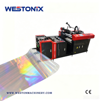 Machine de plastification thermique électrique automatique WESTONIX 540A, vitesse 30m/min, adhésif sensible à la pression, multifonctionnelle, haute performance