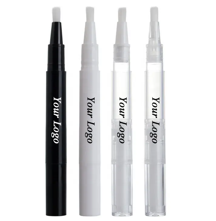 China Supplier Factory Twist Up Empty Pen Cosmetic Pen With Brush Applicator,nail oil pen,teeth whitening pen
