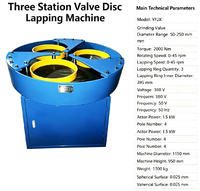 Machine de rectification de disques de soupapes électrique et manuelle à double mode pour la réparation de soupapes, personnalisable OEM, fournisseur chinois