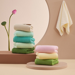 Toalla de Mano y Cara para Adultos, de Algodón de Color Sólido, Comprimida, Ecológica, Antimicrobiana, Suave, Sin Pelusas, Grande, Venta Directa de Fábrica al Por Mayor - Product Image 2