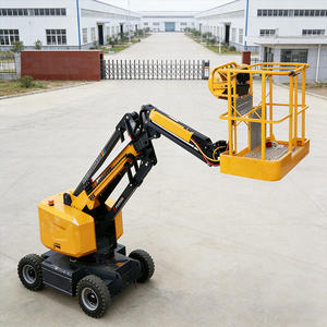 新型自走式自動高所作業プラットフォーム建設用リフターブームリフトマニピュレーターマシン - Product Image 1