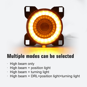 ไฟหน้า LED ทรงกลม3.5โหมดลำแสงต่ำสูง30W สำหรับ Claas nectis - Product Image 3