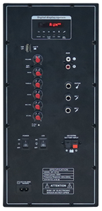 Sistema de Sonido Profesional de 15 pulgadas 200W amplificadores de bajos profesionales altavoz activo recargable - Product Image 5