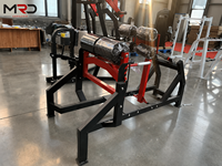 Vente directe usine : Appareil Hip Thrust à charge par disques, Machine Glute Drive, Équipement de musculation des fessiers pour salle de sport commerciale