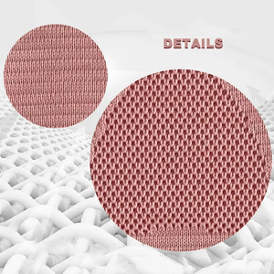 Recién llegado, parte superior de tela Jacquard tejida en 3D transpirable para zapatos de mujer, parte superior ligera y cómoda para calzado - Product Image 3