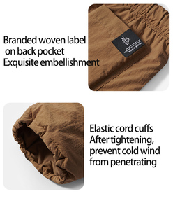 Mountain Series PELLIOT Primaloft Gold Label P <span class=keywords><strong>Pantalones</strong></span> de algodón <span class=keywords><strong>Invierno</strong></span> al aire libre Primaloft Aislamiento 40g <span class=keywords><strong>Pantalones</strong></span> de algodón unisex Senderismo - Product Image 6