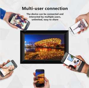 Marco de fotos LCD Delgado, WiFi, pantalla táctil en la nube, 10 pulgadas, electrónico, <span class=keywords><strong>Digital</strong></span>, android, álbum de fotos, <span class=keywords><strong>Descargar</strong></span> vídeo - Product Image 6
