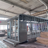 Cabine Préfabriquée Créative pour Expérience Artistique Enfantine, Conteneur Aménagé, Villa en Acier, Entrepôt Apple – Idéale pour Cafés, Salons de Thé et Plus Encore