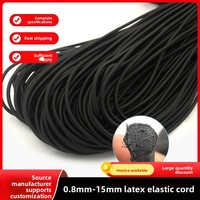 Cordons élastiques en nylon coloré, 280 couleurs, 2,5 mm, plats, tressés, haute ténacité, enduits, pour macramé, perles, bricolage, artisanat, couture