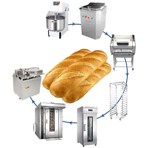 OCEAN Mini Bread Production Line Bun Maker Make Turkish Machine Equipment China Price Commercial of Bakery