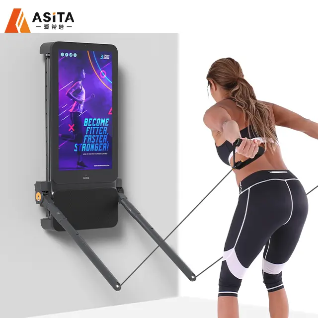 ASITA Multi Function Fitness Equipment Tonal Smart Home Gym Digital Weight Strength Training Mirror