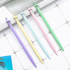 Novelty Cartoon Metal Ballpoint <b>Pen</b> Wholesale Flamingo With Printable Logo Custom Advertising for Student Gift - Product Image 5