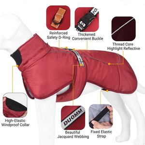 Nouvelles vestes épaisses et chaudes pour grands chiens, réfléchissantes, pour l'automne et l'hiver – Manteaux pour animaux de compagnie – Fabricant de vêtements pour chiens - Product Image 2