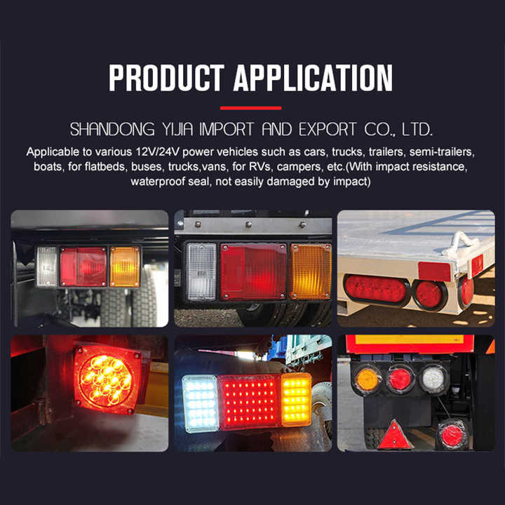 Wholesale Truck Lights LED Tail Side Marker 4inch Round