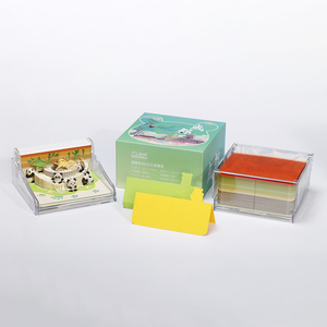 Mociworld Nhà Máy Trực Tiếp 2025 Sản Phẩm Mới Ý Tưởng Sáng Tạo Tấm 150 Panda 3D Memo <span class=keywords><strong>Pad</strong></span> Hàng Tuần Lịch OEM ODM Giấy Thủ Công Mỹ Nghệ - Product Image 2