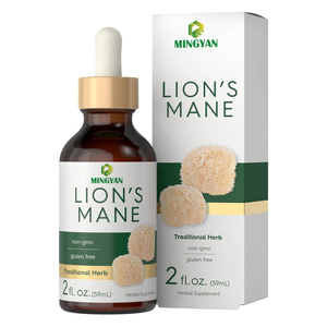 Oem/odm ผู้ใหญ่ cognitive ฟังก์ชั่นสนับสนุนสมุนไพรสารสกัดจากธรรมชาติ Lions mane Main เห็ดหยอดการสนับสนุนสุขภาพสมอง - Product Image 1