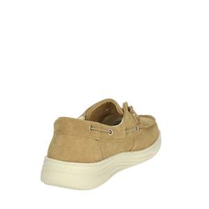 Zapatos Náuticos de Gamuza Beige para Hombre Liu-Jo, Estilo Slip-On, Casuales - Product Image 3