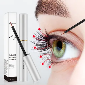 Private Label Vegan Eyelash Growth Serum Treatments Product Organic Keratin Eye Lash Serum