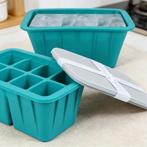 Wholesale Scale Silicone <b>Block</b> Bpa Free Reusable 8Lb Extra Large Bath Mold for Ice Cream Maker - Product Image 3