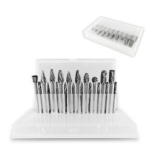 Yunbei Yb – fraises à pointe en carbure, tige droite de 1/8 pouces, pour le travail du bois et la sculpture sur métal, ensemble de 20 pièces - Product Image 1