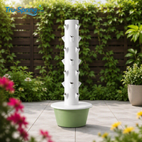 Nouvelle Tru-Spring | Système vertical hydroponique intelligent automatique à 7 étages, en plastique anti-UV, pour la maison, la ferme et le jardin