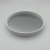 Pots cosmétiques en plastique anti-fuite et anti-déversement de 110 mm (110/400) avec bouchon à vis personnalisé, impression sérigraphique, marque HDF, pour crèmes – Personnalisables