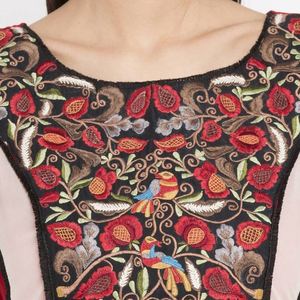 Stile semplice all'ingrosso <span class=keywords><strong>Sari</strong></span> tessuti romanzo Pakistani ragazze immagini Abaya disegni per abiti Anarkali - Product Image 2