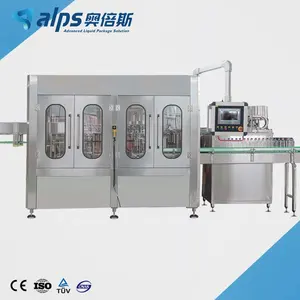 Custom Drawings Full Automatic Mineral Pure Drinking PET Water Production Line for Round Square Flat Bottle