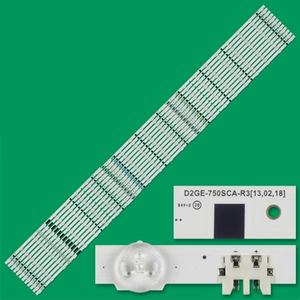 Rétroéclairage LED pour téléviseur HX-NO.2622 2013SVS75F D2GE-750SCA-R3 pour téléviseur 75'' UA75F6400AJ Bande de rétroéclairage LED - Product Image 1