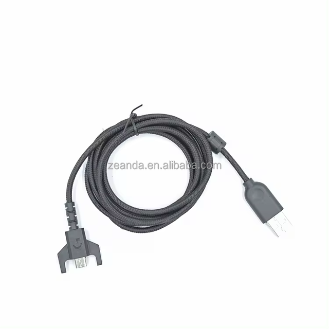 Custom Nylon Braided USB Charging Cable for Logitech G403 G703 G903 G900 Micro Gaming Mouse Keyboard 5A Current Type Printers