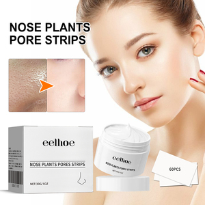 EELHOE strisce per il naso crema detergente per punti neri con riparazione esfoliante cerotto strappi per l'acne olio per la pelle punti neri naso nero - Product Image 2
