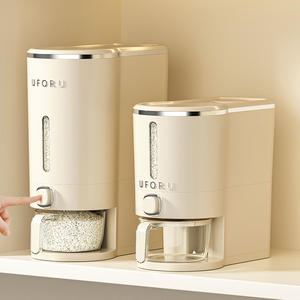 Contenedor de Almacenamiento de Arroz Uforu 4L-5L Hermético, a Prueba de Insectos y Humedad, Preserva la Frescura, Forma Rectangular - Product Image 1