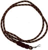 Vente en gros Fourragère Gold Tip Blue Black Aiguilette Longe Épaule Sifflet Cordon Tricoté à la main ou Fabriqué à la machine Matériau fin