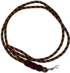 Tali peluit tali bahu langsung dari sabuk ekspor Corp. OEM tali Lanyard dan kabel peluit seragam aksesoris produsen